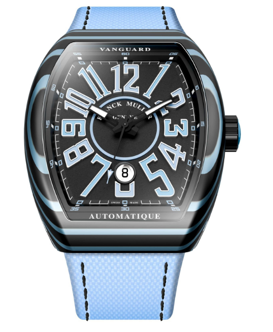 Franck Muller Vanguard Wave Replica Watch V 41 SC DT WAVE GFNRBL (NR) - Blue Franck Muller Vanguard Wave Replica Watch V 41 SC DT WAVE GFNRBL (NR) - Blue